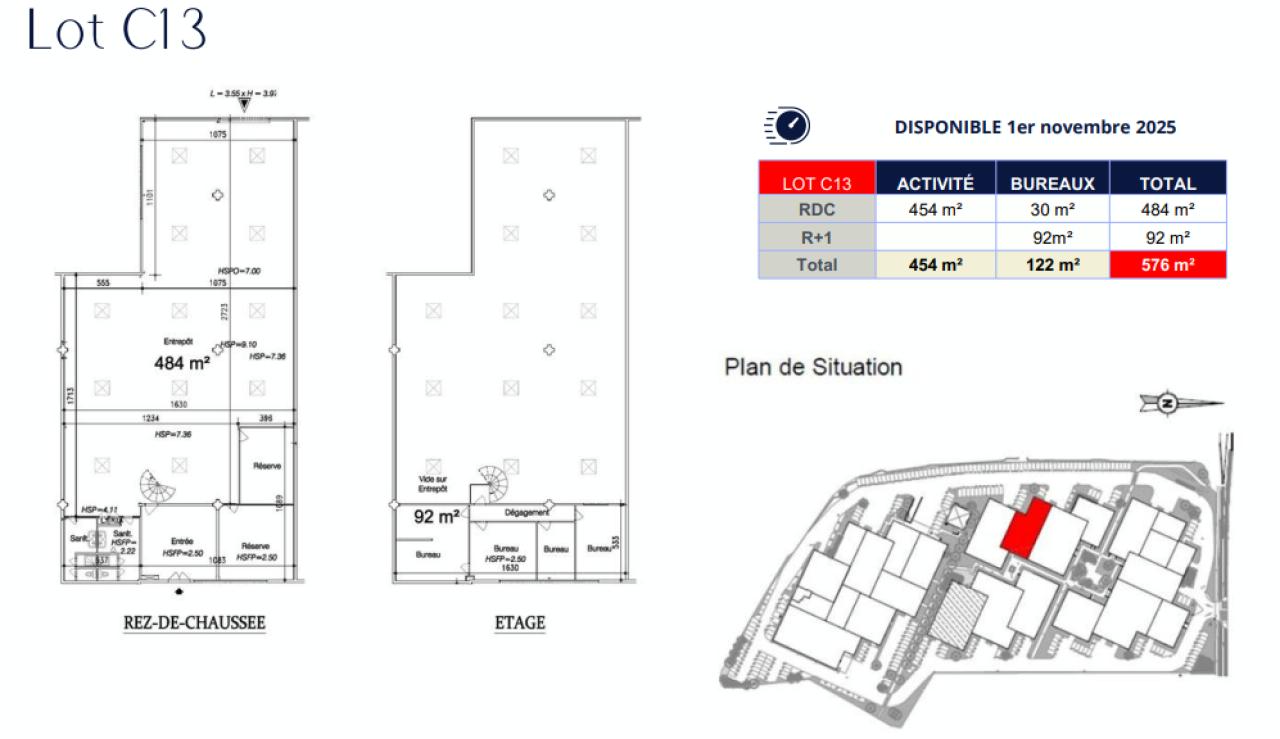 Local d'activité Villeneuve-d'Ascq 2339m² Location local d'activité Villeneuve-d'Ascq Nord OLACT2428282 13